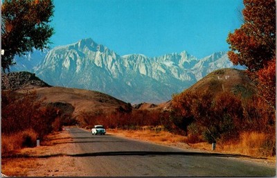 WHITNEY PORTALS HIGHWAY Lone Pine INYO COUNTY California CA Postcard