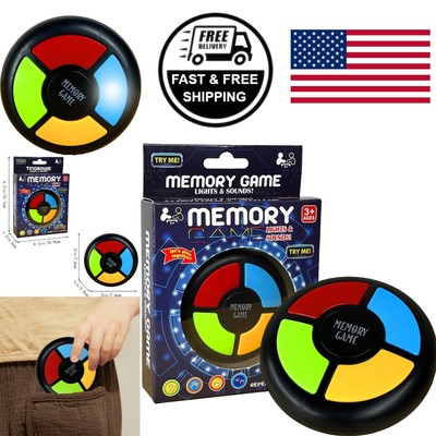 Interactive 1+ Player Memory Game with Lights & Sounds - Skill-Building Fun