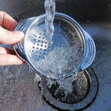 2 pezzi setaccio per lattine in acciaio inox setaccio per lattine per alimenti setaccio per conserve in metallo