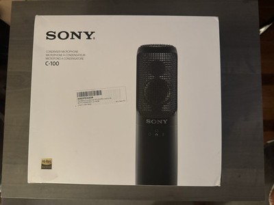 Sony - C-100 - Two Way Condenser Microphone - Black