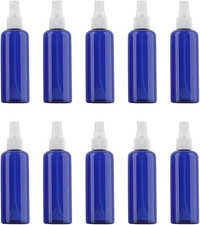 10 Flaconi Spray Vuoti in Plastica Da 100 Ml, Set Di Nebulizzatori Da Viaggio pe