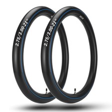 Heavy Duty 2.75/3.00-21 80/100-21 90/90-21 Dirt Bike Inner Tubes 2-Pack