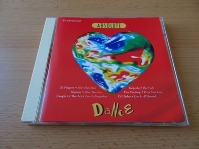 CD Absolute Dance 1995: Fun Factory Scooter 20 Fingers DJ Bobo Technotronic CITA