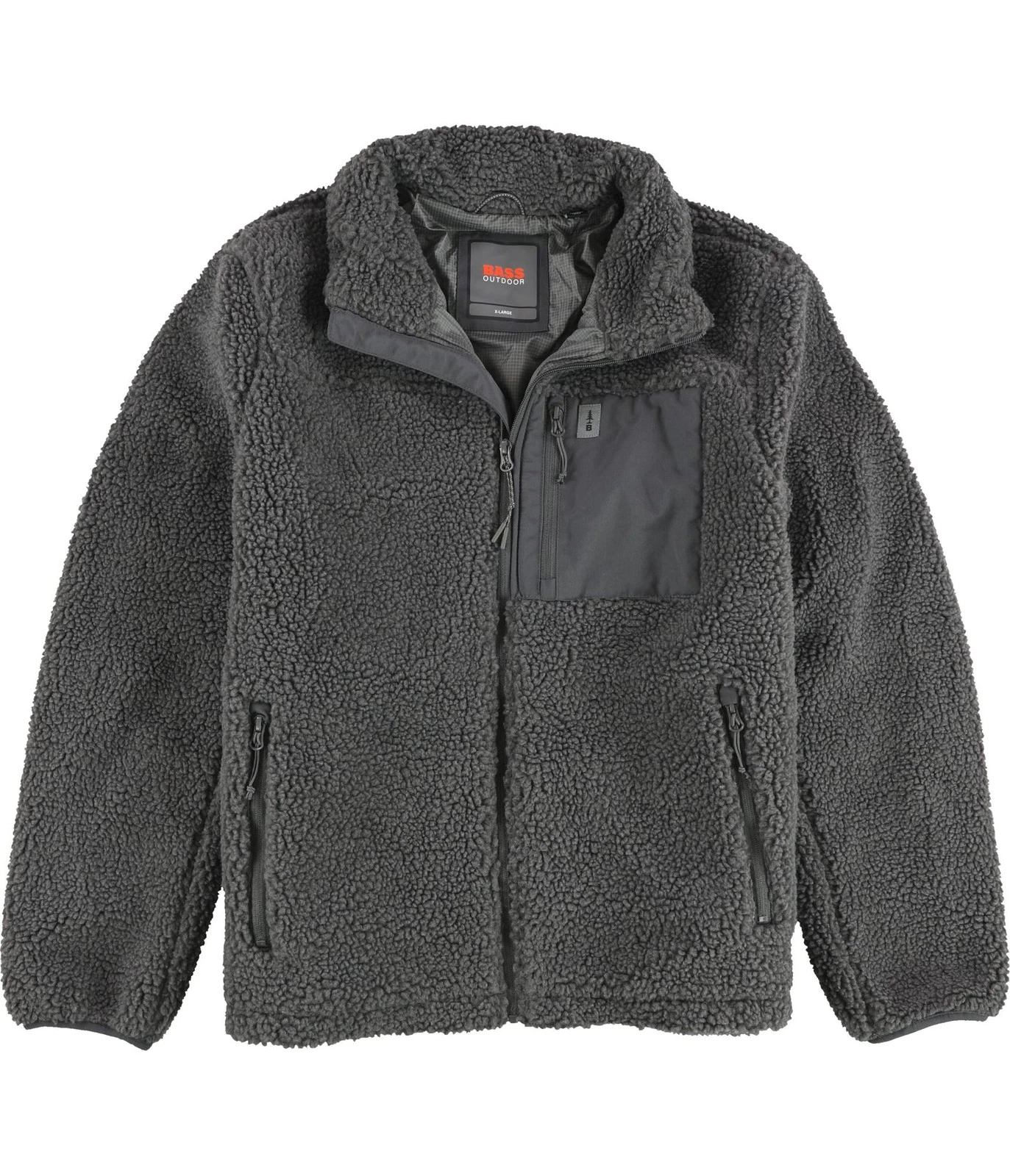 BASS OUTDOOR Mens Modern Fit Fleece Jacket