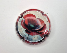 capsule de champagne Sampers Claude - Coquelicot - N° / 500 Ex. - NR [ N° A3 a]