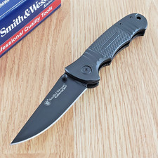 Smith  Wesson Extreme Ops Folding Knife 3.25" Stainless Steel Blade Aluminum