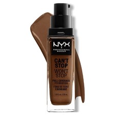 NYX Can't Stop Won't Stop Full Coverage Foundation - Liquid 3.8 fl oz. Cocoa