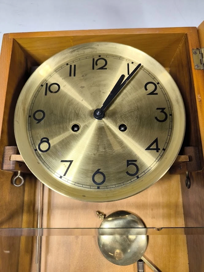 Vintage Kieninger Wall Clock - Working, Signs of Use - Image 3 of 4