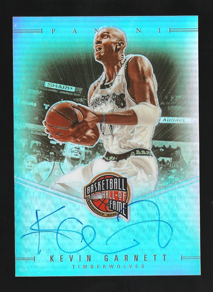 Kevin Garnett Basketball Original Autographed Sports Trading Cards