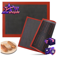 Silikon Backmatte 40X30Cm 2 StüCk Dauerbackmatte BackzubehöR KüChe