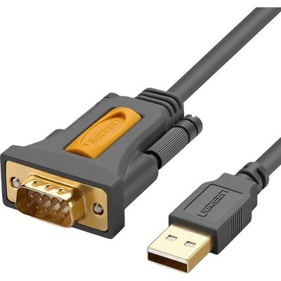Kabel USB-A auf DB9 RS-232 3 m Ugreen Datenkabel Kabel Grau