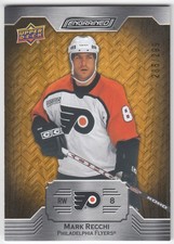2023-24 Upper Deck Engrained Oak Legends MARK RECCHI 75 /299 Philadelphia Flyers