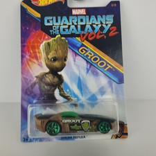 2017 Hot Wheels Marvel Guardians Of The Galaxy Vol. 2 Solar Reflex Groot 5/8