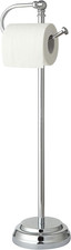 Classic Bathroom Free Standing Toilet Tissue Paper Roll Holder Stand