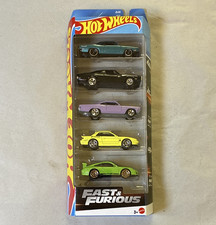 Hot Wheels Fast  Furious 5-Pack 1:64 Diecast Cars Multicolor Unopened Box