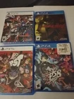Lot Of 4 ATLUS PS5 PS4 Games Persona Shin Megami Good Shape Sony