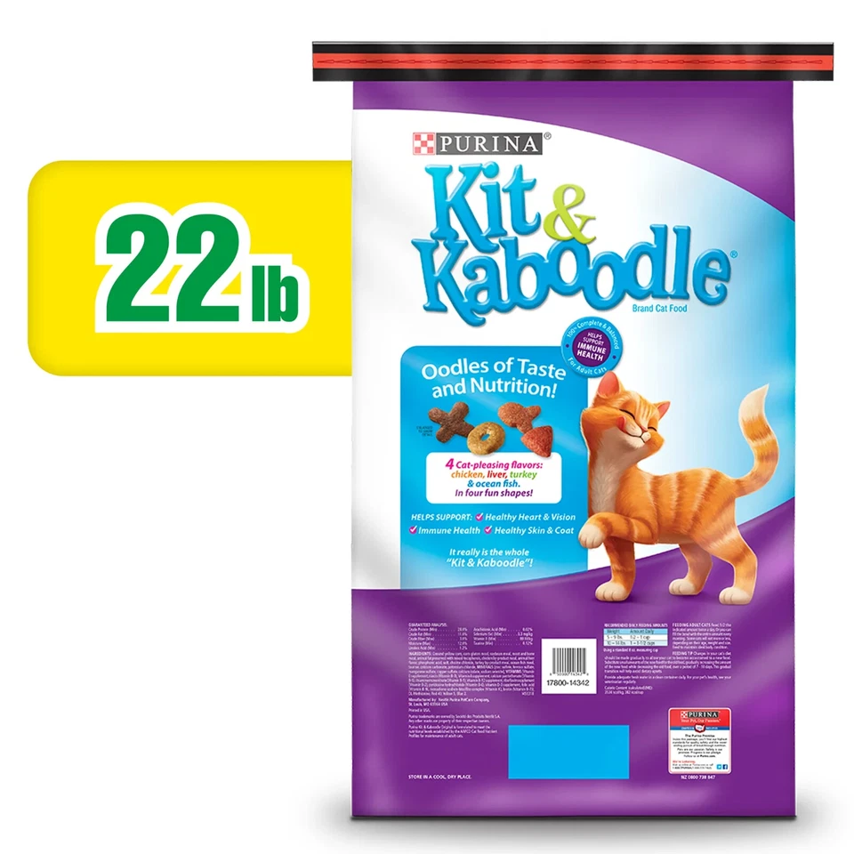 Purina Kit & Kaboodle Origina Comida Seca para Gatos, Bolsa de 22 lb, 2 Paquetes Envío Gratis Foto 3 de 4