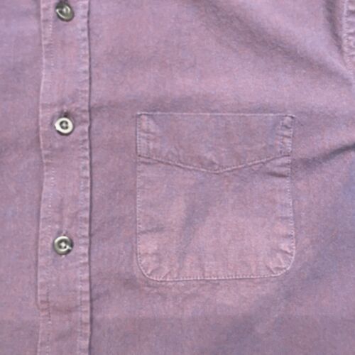 Frank & Oak The Odessa Long Sleeve Button Down Shirt Purple Size Small Designer - Picture 2 of 8