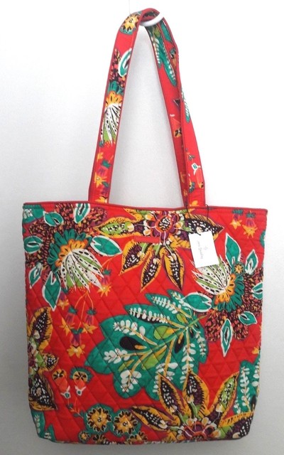 vera bradley havana rose tote
