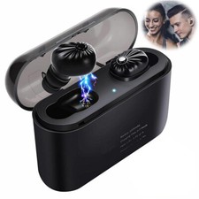 Mini Bluetooth Headset Wireless Stereo Earphones Earbuds with Charging Case