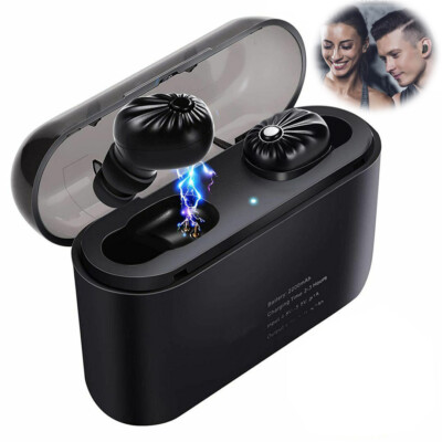 Mini Bluetooth Headset Wireless Stereo Earphones Earbuds with Charging Case