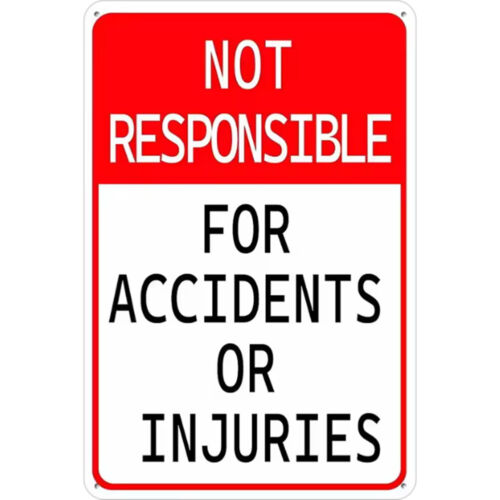 Metal Warning Tin Sign Rectangular Iron Painting Wall Home Bar Decor30x40cm - Picture 9 of 21