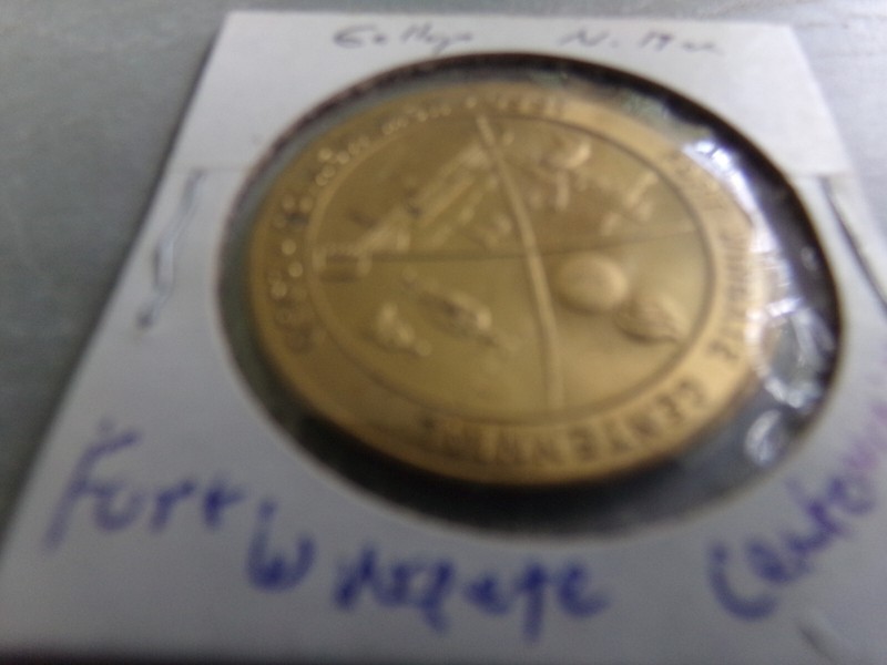 OLD TOKEN FORT WINGATE NEW MEXICO CENTENNIAL 1860-1960