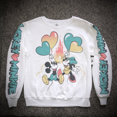 MICKEY \u0026 MINNIE MOUSE CREW SWEATSHIRT 