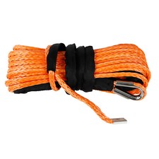 Synthetic Winch Rope Line Cable 516 X 50 20.000 Lb Capacity Atv Utv Orange Synthetic Winch Rope Line Cable 516 X 50 20.000 Lb Capacity Atv Utv Orange