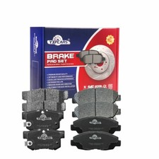 Front Rear Ceramic Brake Pads For 2006 2007 2008 2009 2010 2011 Honda Civic