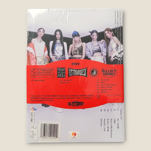 ITZY - Kill My Doubt (CD) Exclusive With 1 Film Photo - Brand New & Sealed - Picture 2 of 2
