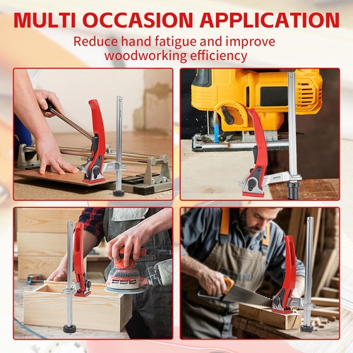 New For MFT And Guide Rail Bench Dog Clamp 160x60mm Quick Release Dog Hole Clamp - Picture 6 of 15