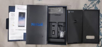 Note 8 t-mobile 64GB Box only Samsung **NO PHONE**