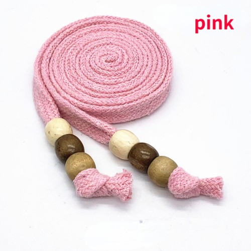 Wooden Beaded Cotton Drawstring Cord Replacement Rope for Hoodie Pants Rope Tape - Picture 19 of 42
