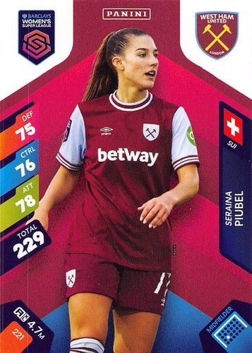 Panini WSL Womens Super League 2025 Adrenalyn XL Team cards #7 to 225 2024/25 - Picture 216 of 220