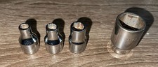 BETA TOOLS Italy 910A 6pt Sockets, 3/8” drive 6mm, 7mm, 9mm, & 18mm