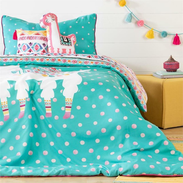 turquoise kids bedding