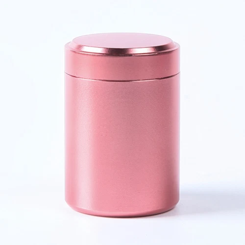 Airtight Smell Proof Metal Herb Can Portable Travel Tea Stash Jar Container Tool - Picture 12 of 14