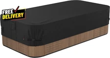 Outdoor Waterproof Hot Tub Swim SPA Cover 194 X 97 Inch Fit 8 X 16 Ft 192 X 96..