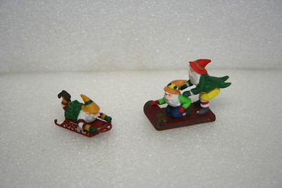 Dept 56 Heritage Village Collection People Testing The Toys Set of 2 5605-7