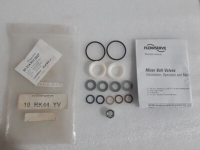 FLOWSERVE 10 RK44 YV REPAIR KIT BALL VALVE NEW