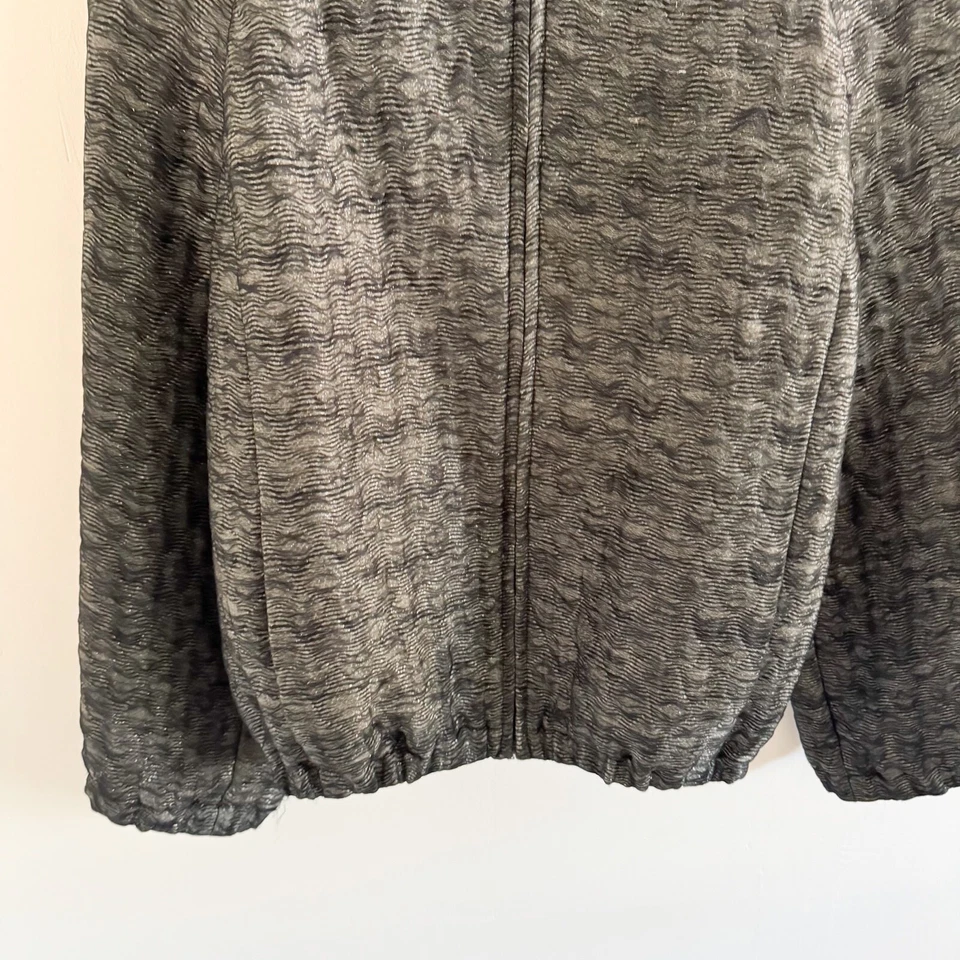 Chaqueta Bomber Miu Gris Metálica EU 42 / US M Foto 3 de 4