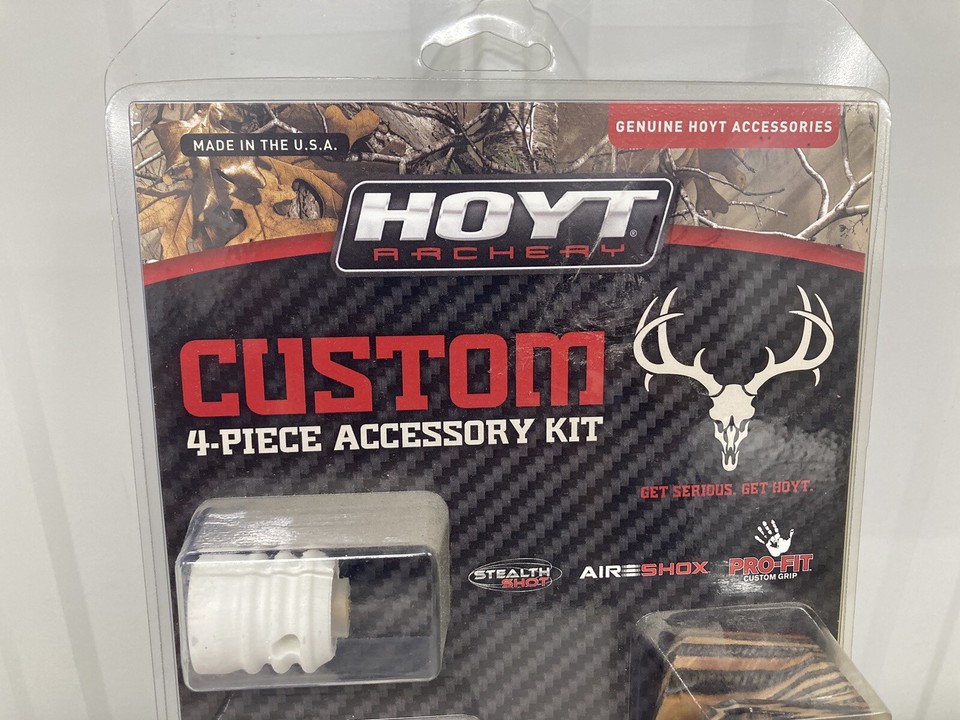 NIP Hoyt Archery Custom 4 Piece Accessory Kit CC RH White 2012 NOS eBay