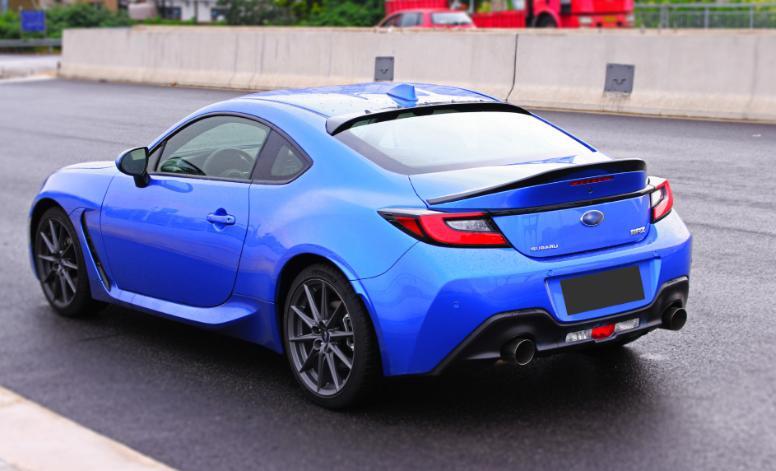 For 2022-24 Subaru BRZ Toyota GR86 Black Rear Roof Window Spoiler Wing ...
