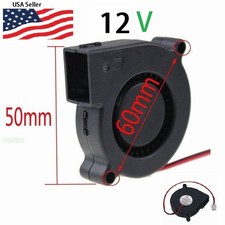 12V DC 50mm Gdstime Blower Radial Cooling Fan Hotend Extruder RepRap 3D Printer