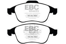 EBC Ultimax Front Brake Pads for Renault Laguna 3 Coupe 2.0 Turbo 170HP 2007>15