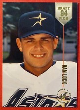 1994 Topps Stadium Club Draft Picks - Dan Lock #8 (Astros)