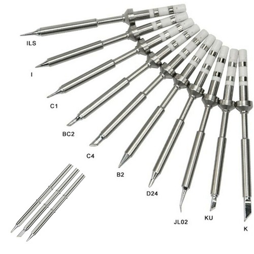 TS100 Mini Soldering Iron Solder Tip Tip Original Digital LCD Replacement