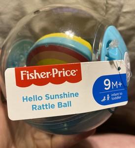fisher price hello sunshine rattle ball
