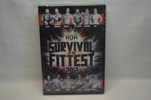 ROH Ring Of Honor Survival Of The Fittest 2012 RARE Kevin Steen SEALED RARE - Foto 1 di 5
